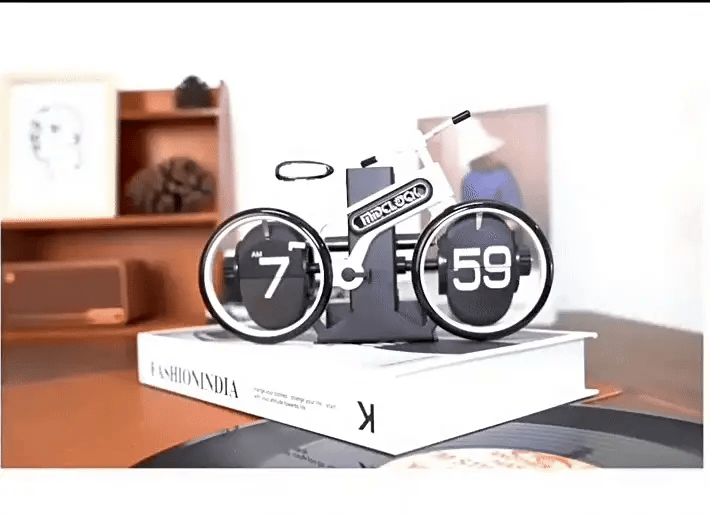 Bicycle Flip Clock