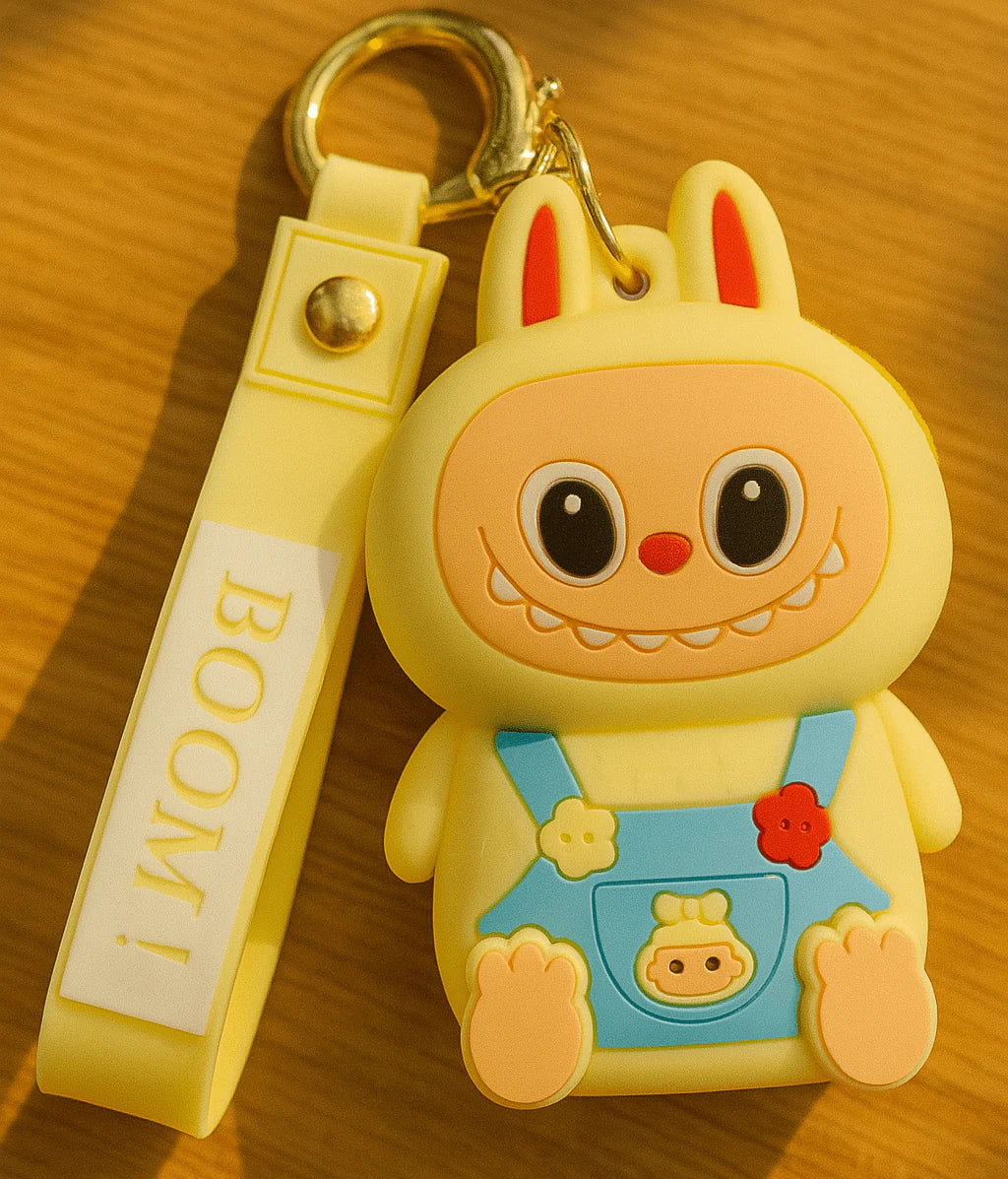 Labubu Wrist‑Strap Keychain