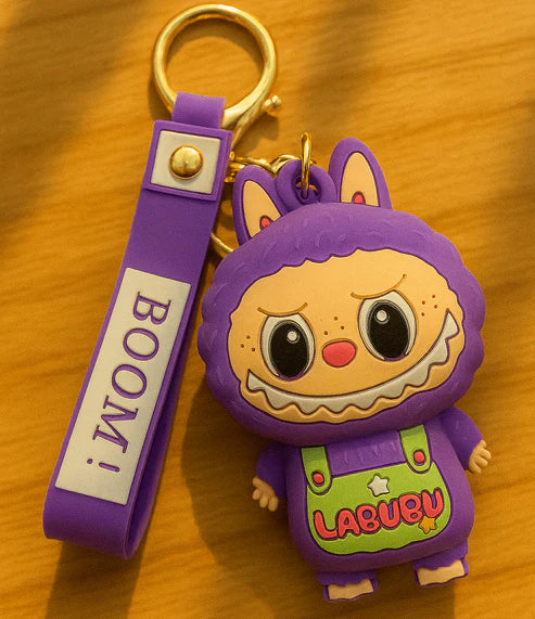 Labubu Wrist‑Strap Keychain
